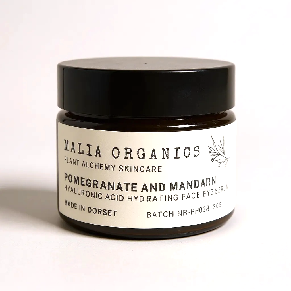Pomegranate and Mandarin Hyaluronic Hydrating Face and Eye Serum